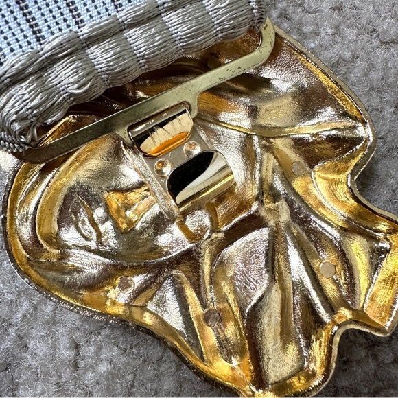 CHARMANT Gold Tone Face Buckle Belt Vintage - Picture 4 of 5